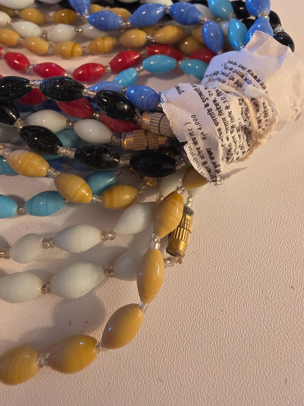 Vintage Lampwork Glass Bead Necklace Bundle - 12 Strands