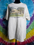 Vintage Tanglewood Lawn Music Center Art T-Shirt Large 90s