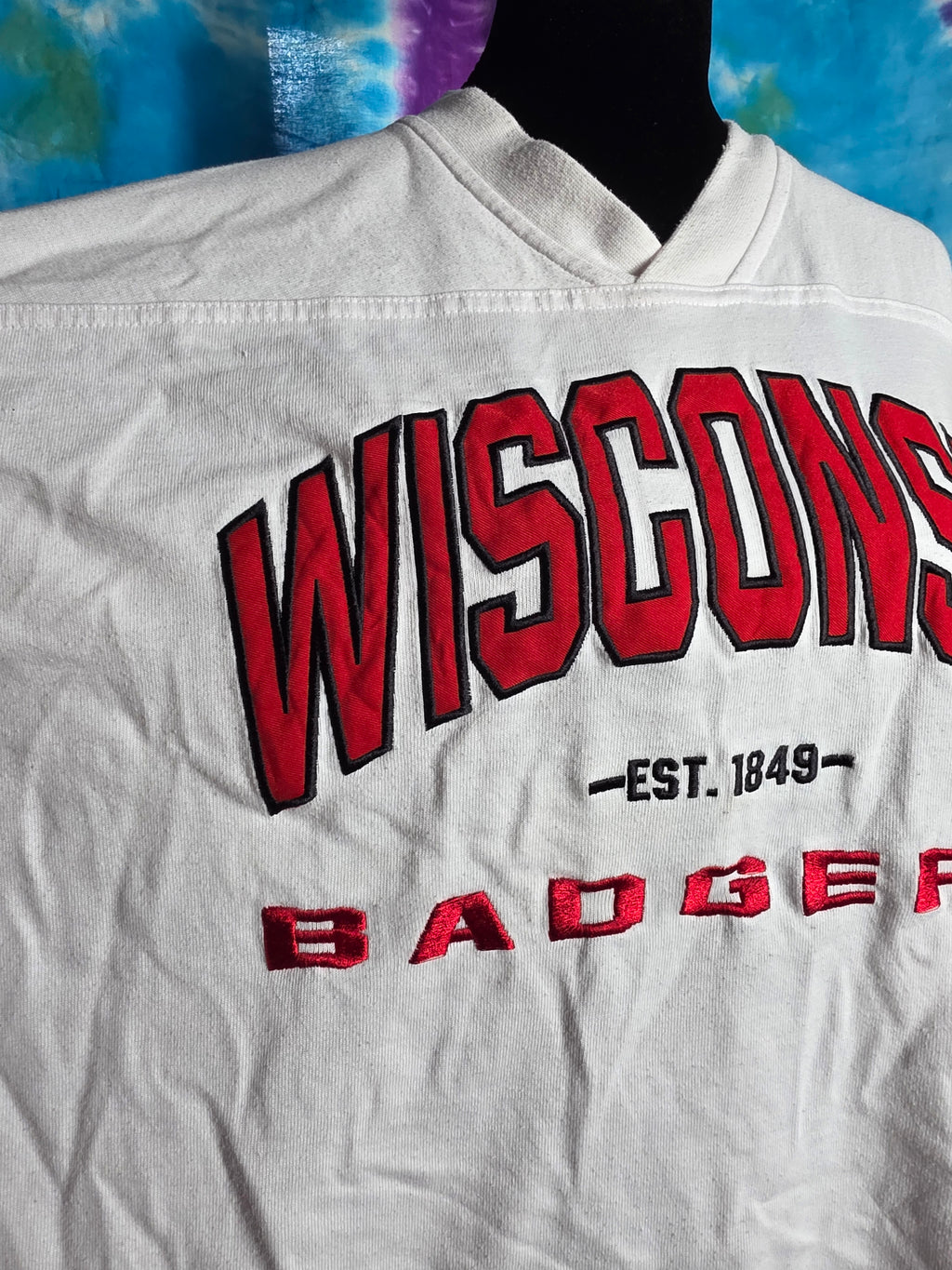 Vintage Lee Sport Wisconsin Badgers Long Sleeve Shirt XXL