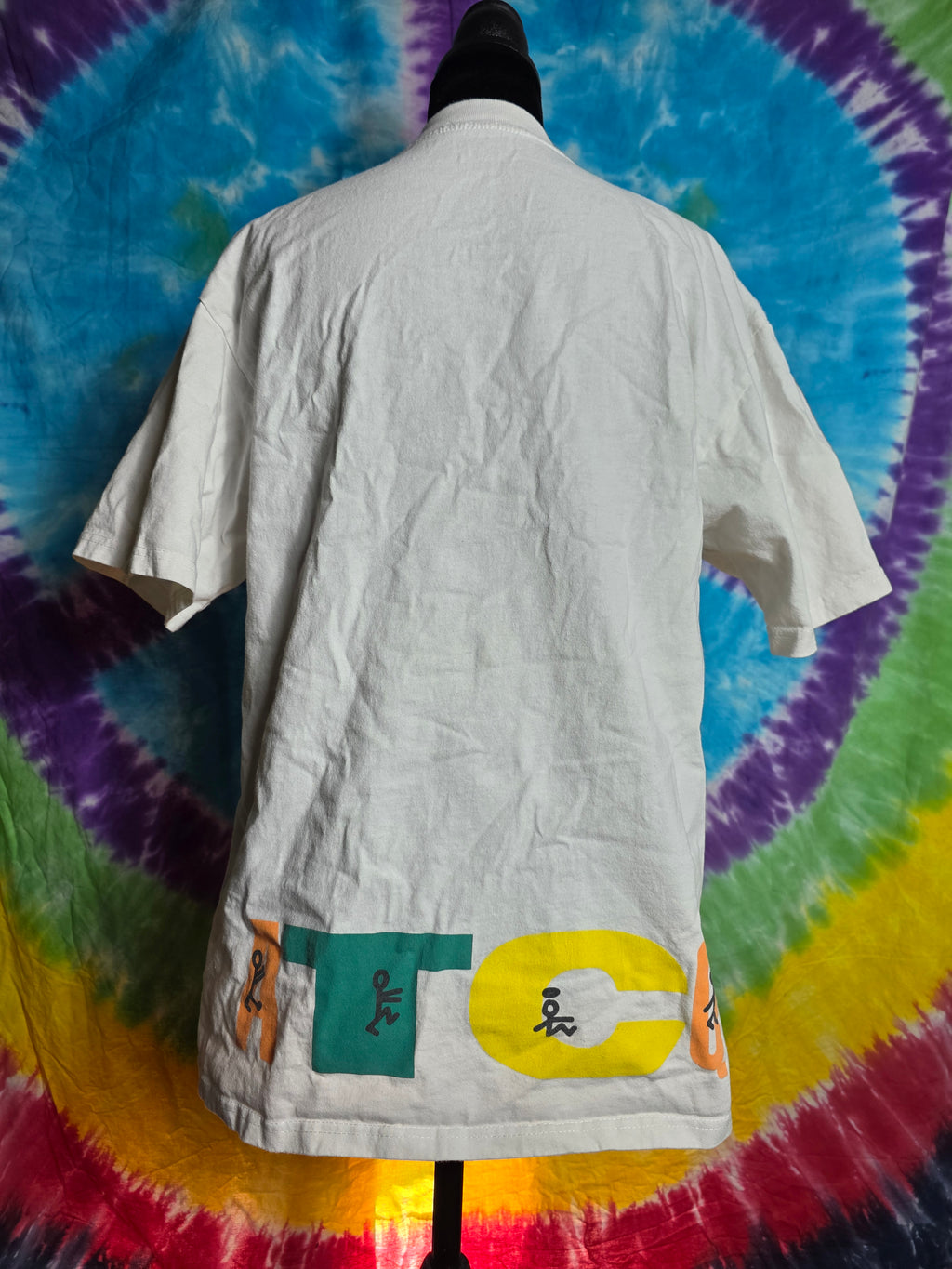 A Tribe Called Quest ATCQ Graphic T-Shirt White Sz Small