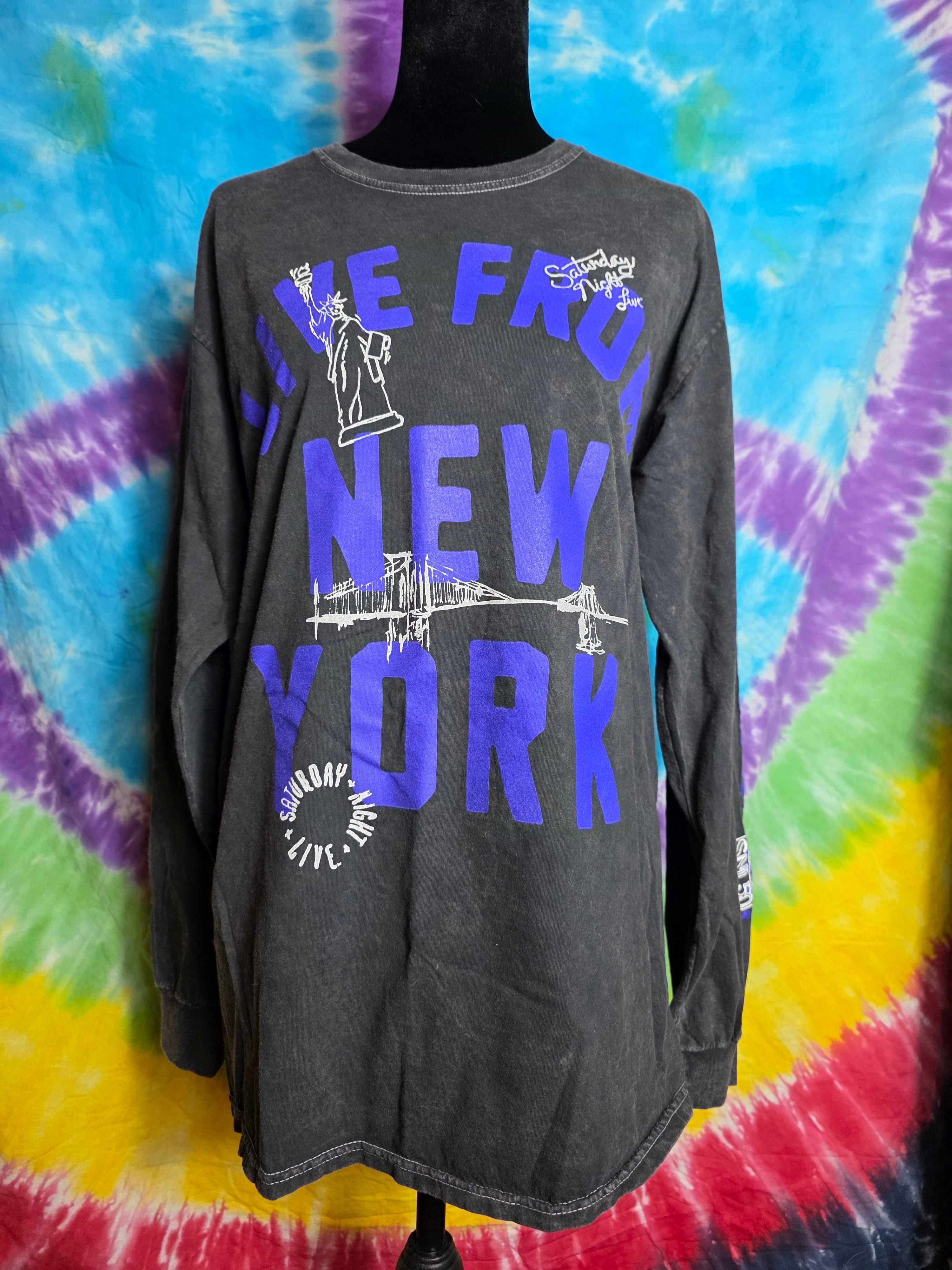 SNL 50 Live From New York Long Sleeve Shirt Ripple Junction M