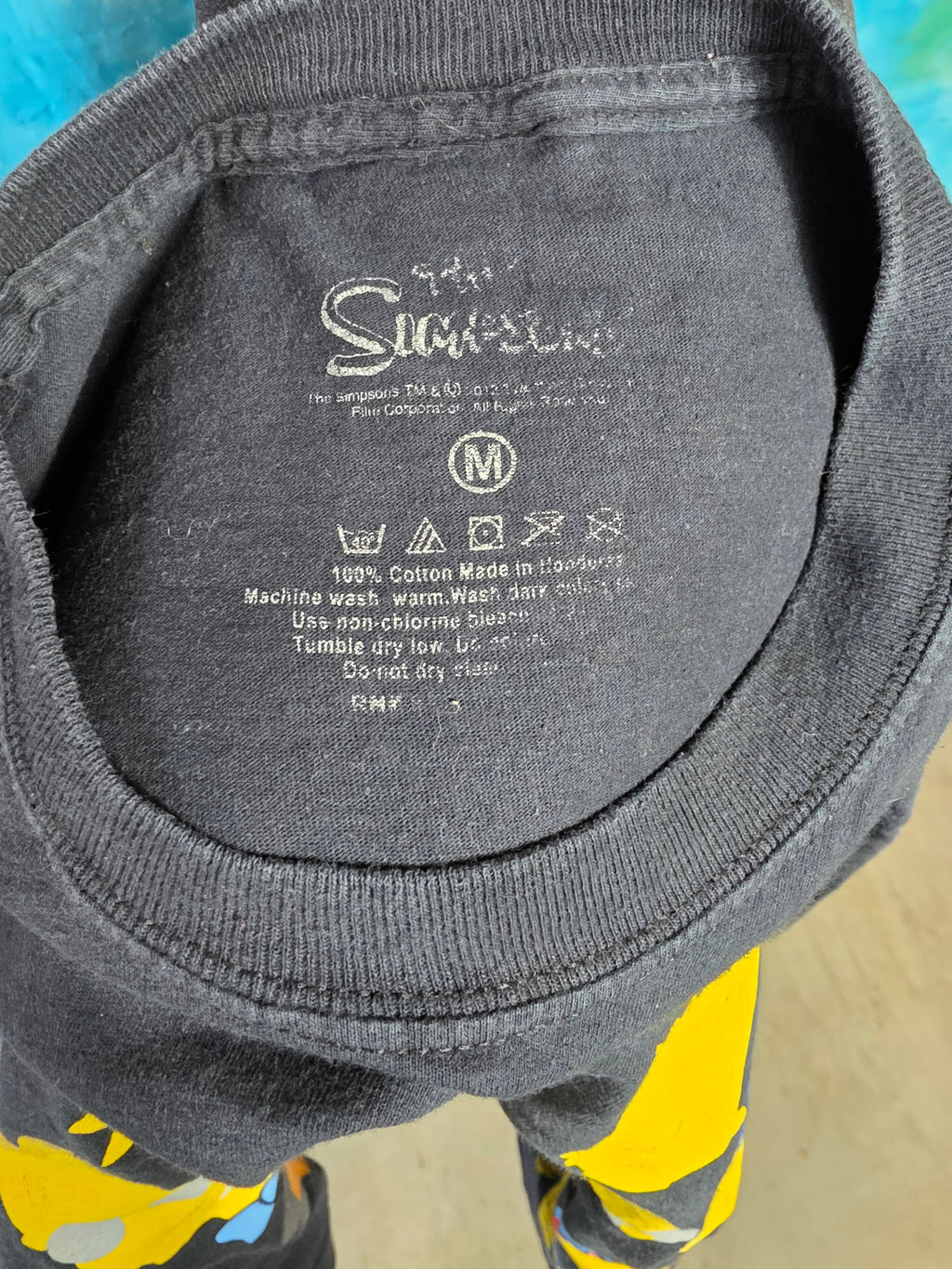 The Simpsons Character Minimalist Tee Size M