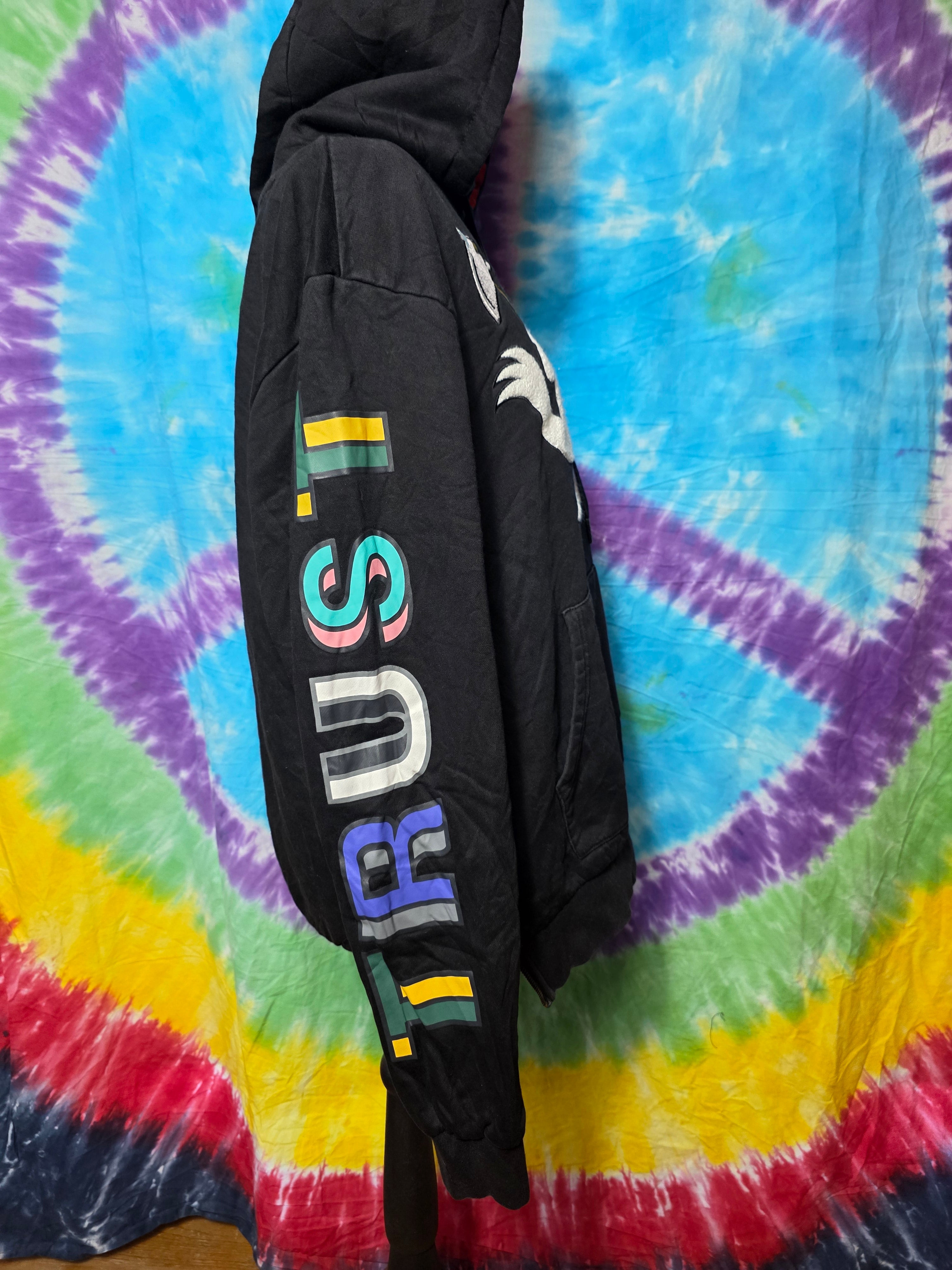 Makobi Itchy and Scratchy Issues Black Hoodie Large