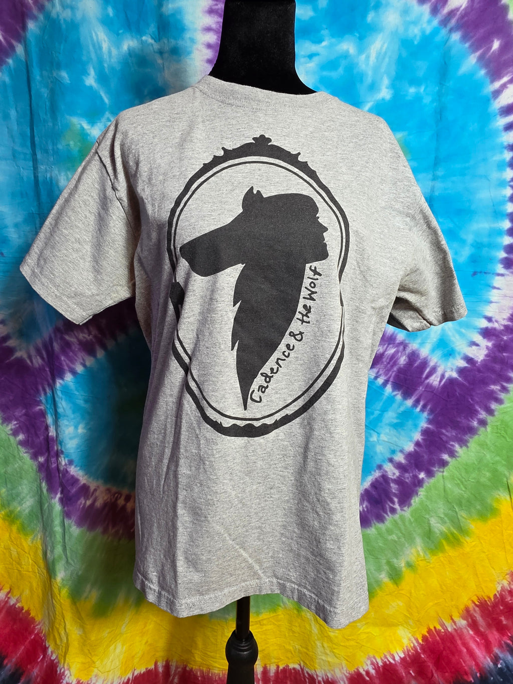 Vintage Jerzees Cadence & The Wolf Rock Band T-Shirt M