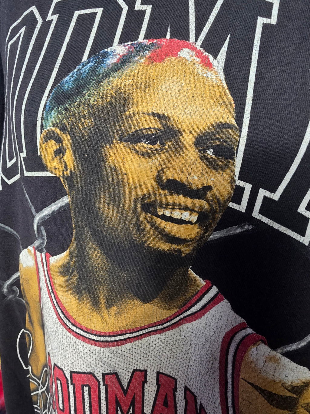 Vintage Dennis Rodman Chicago Bulls Playerytees Shirt