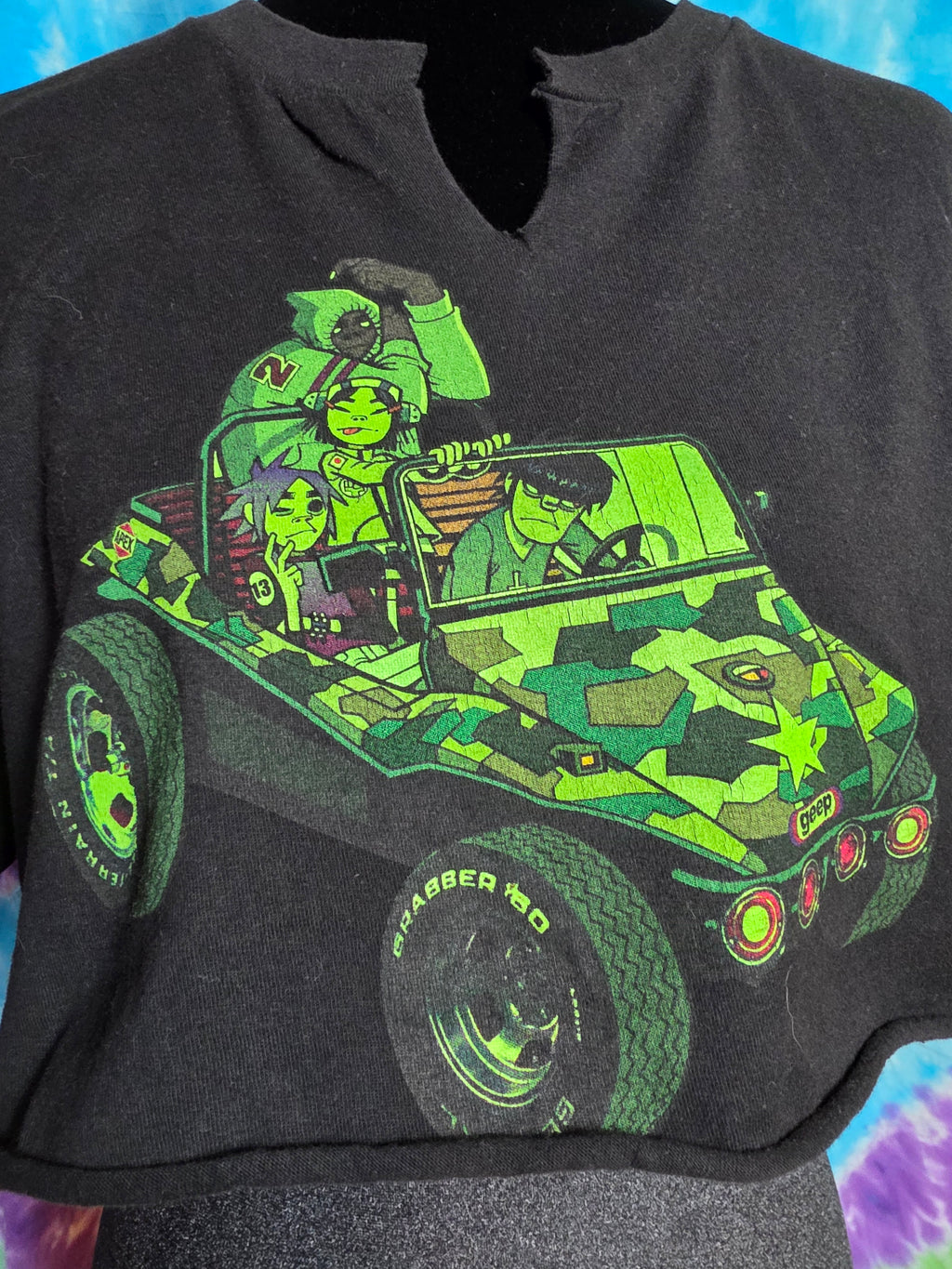 Gorillaz Self-Titled Geep Crop Top T-Shirt