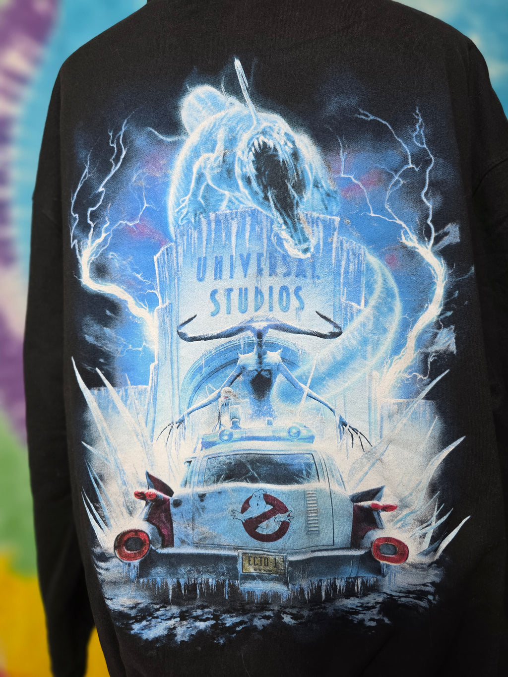 2024 Universal Studios Halloween Horror Nights Ghostbusters Hoodie L
