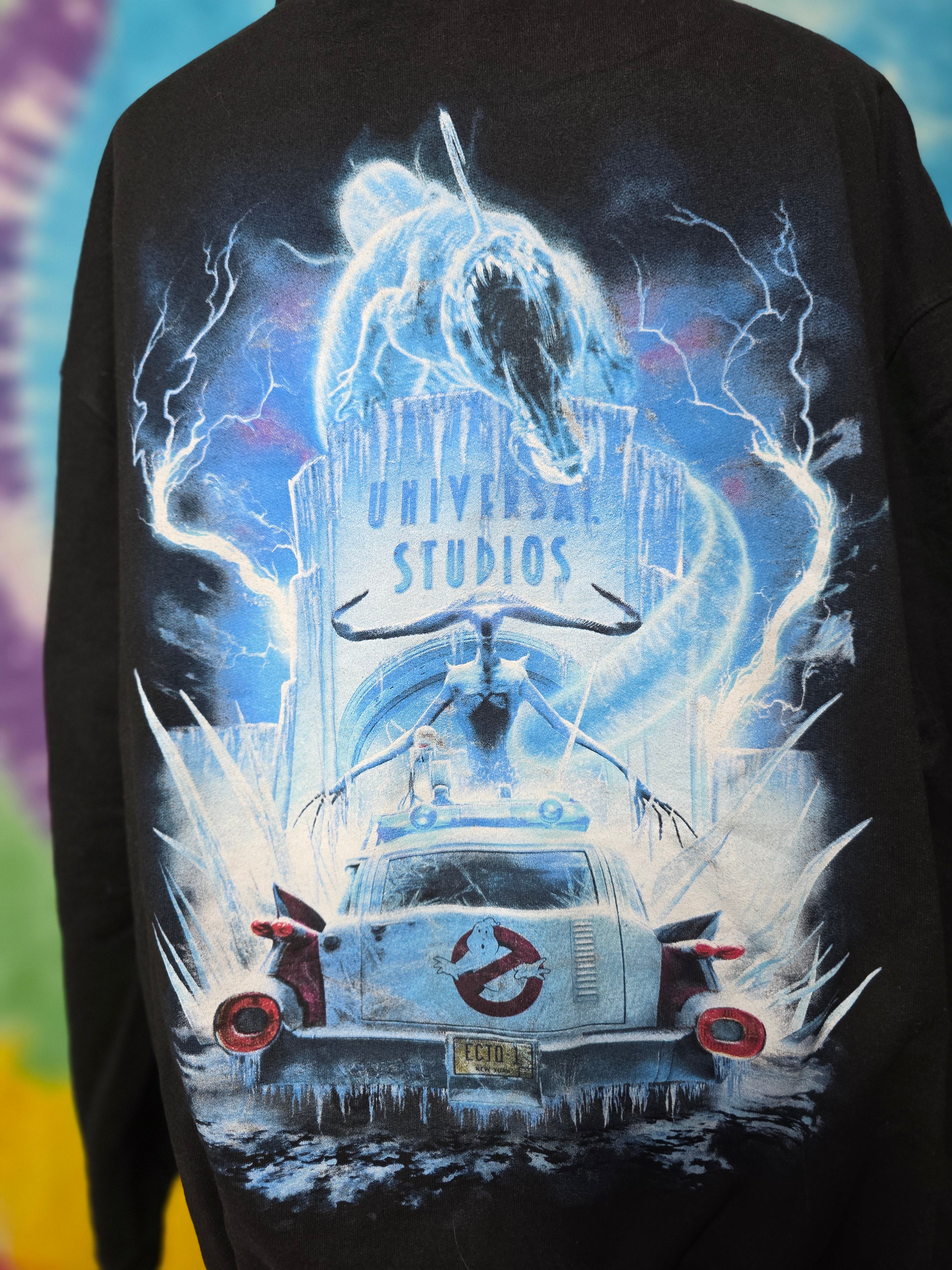 2024 Universal Studios Halloween Horror Nights Ghostbusters Hoodie L