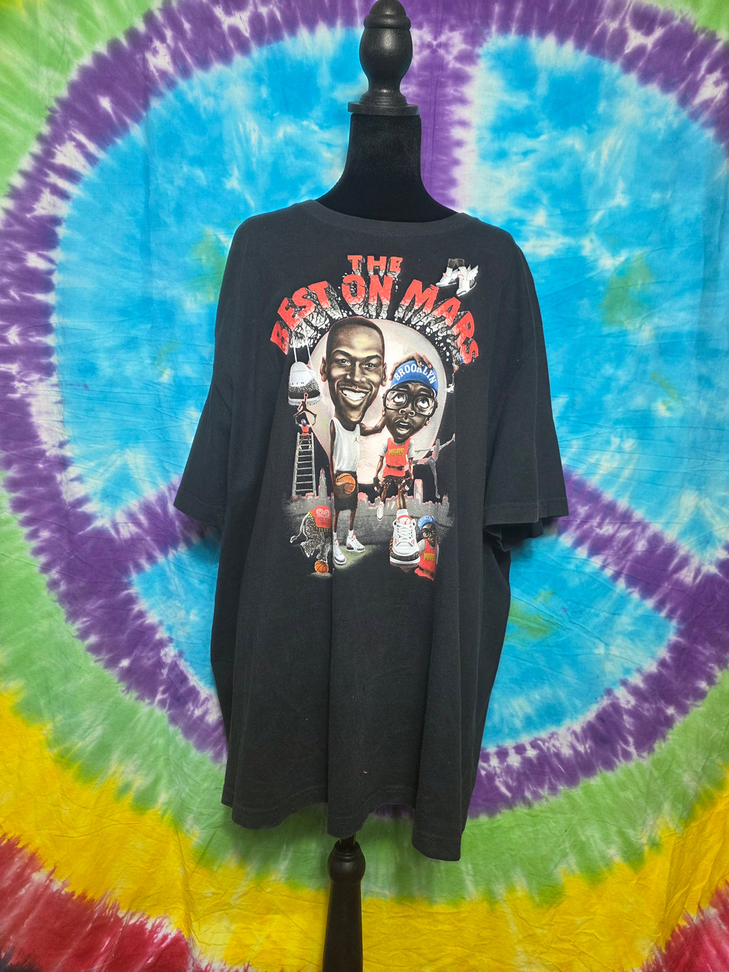 Jordan The Best on Mars 3XL Vintage Style Tee