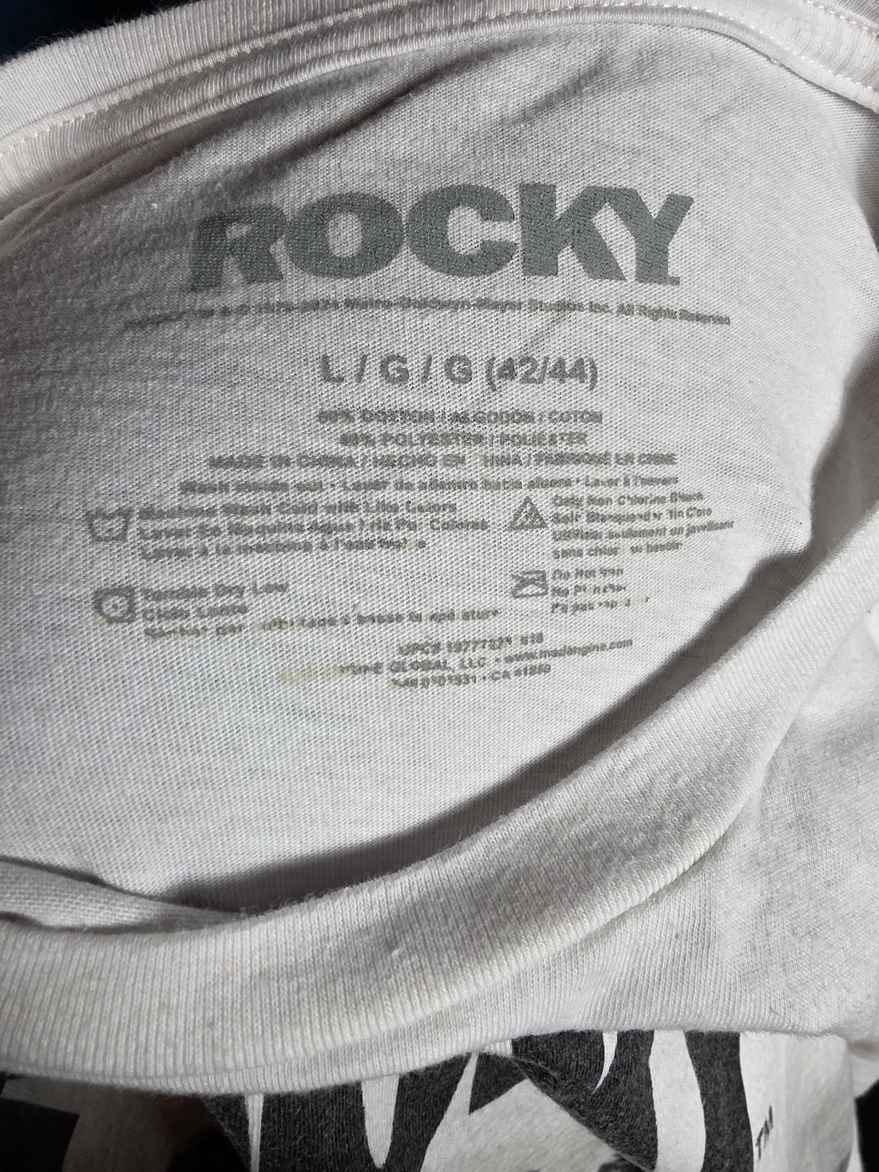 Rocky Balboa Philadelphia Victory Graphic Tee White L