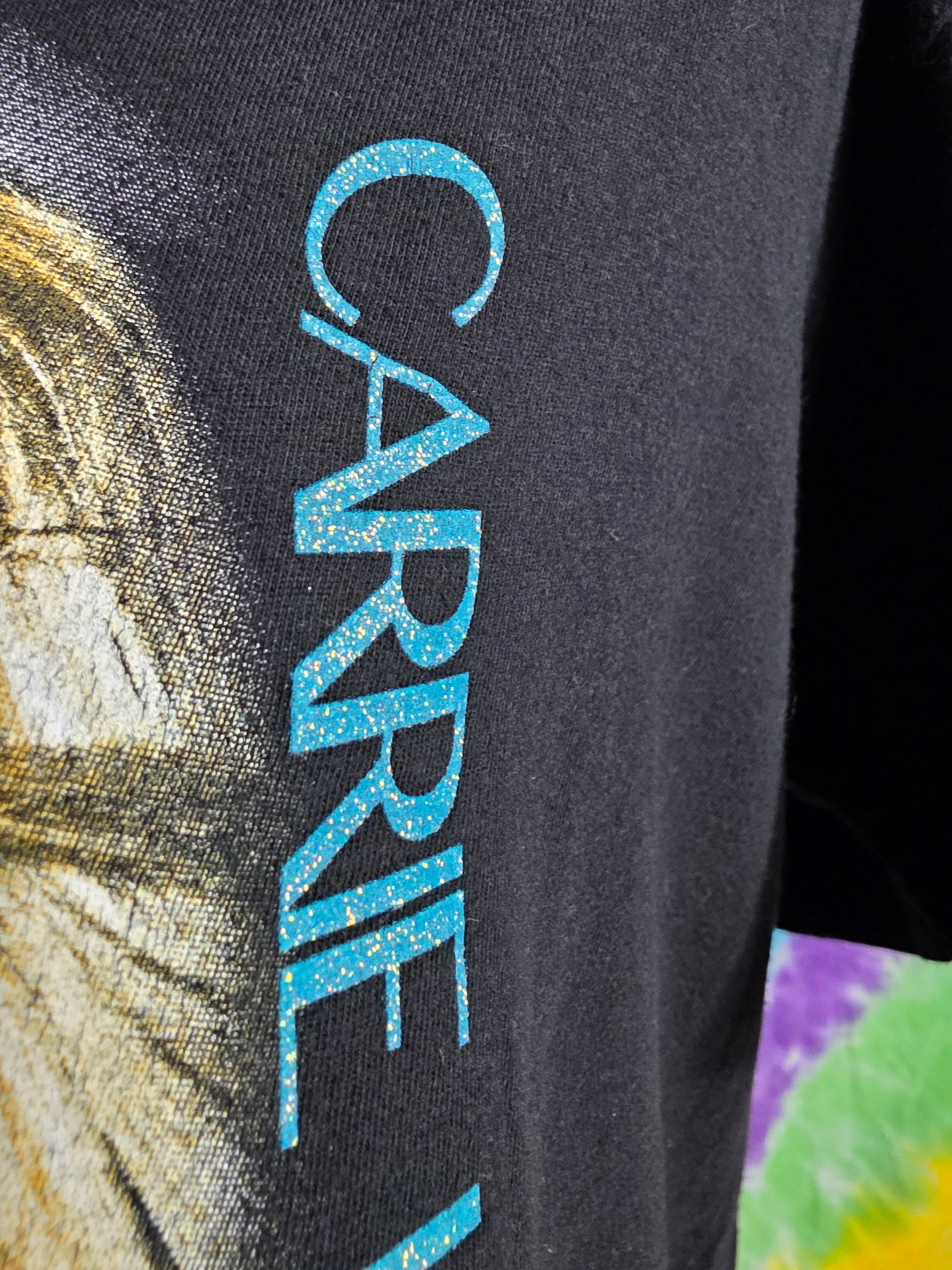 Carrie Underwood 2016 Storyteller Tour Tee L Black Glitter