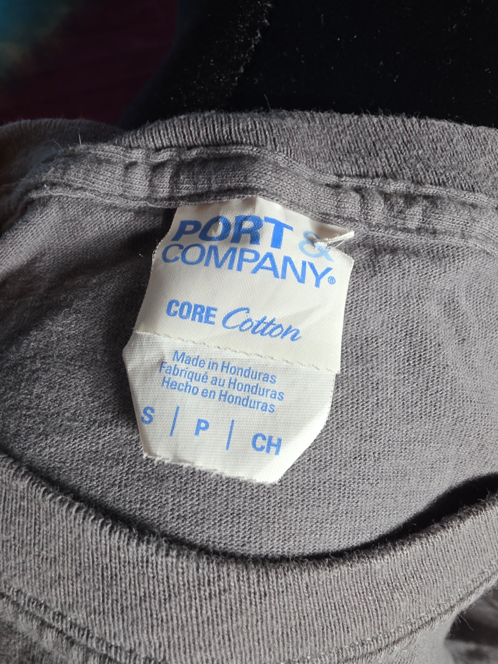 Port & Company Durand Bernarr Tour Graphic Tee Gray Small