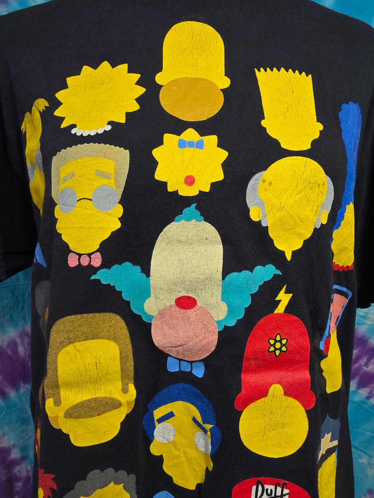 The Simpsons Character Minimalist Tee Size M