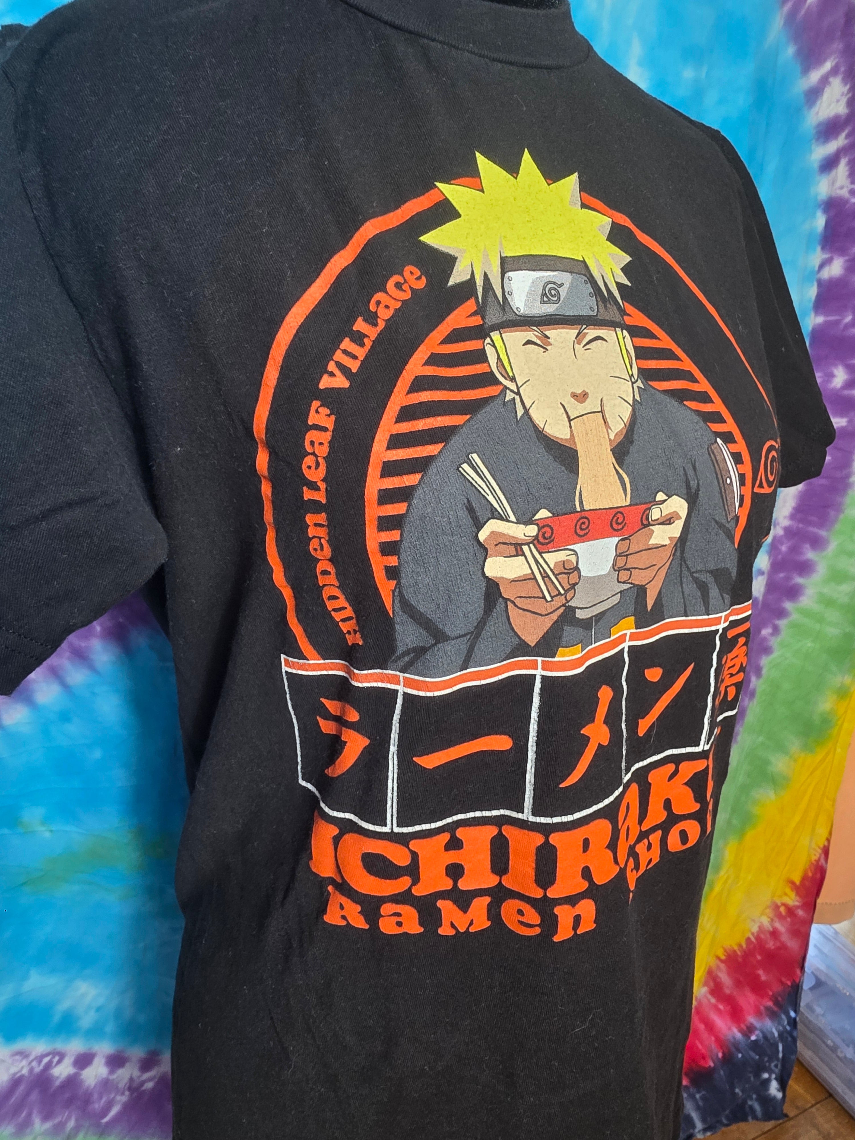 Naruto Shippuden Ichiraku Ramen Shop Black T-Shirt S