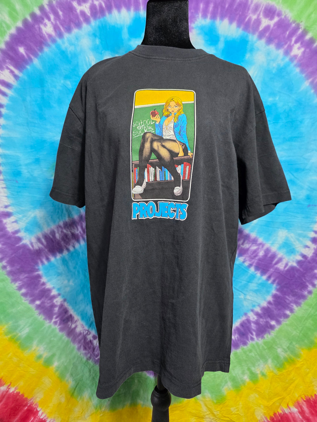 Brooklyn Projects "School Still Sucks" Anime Tee M