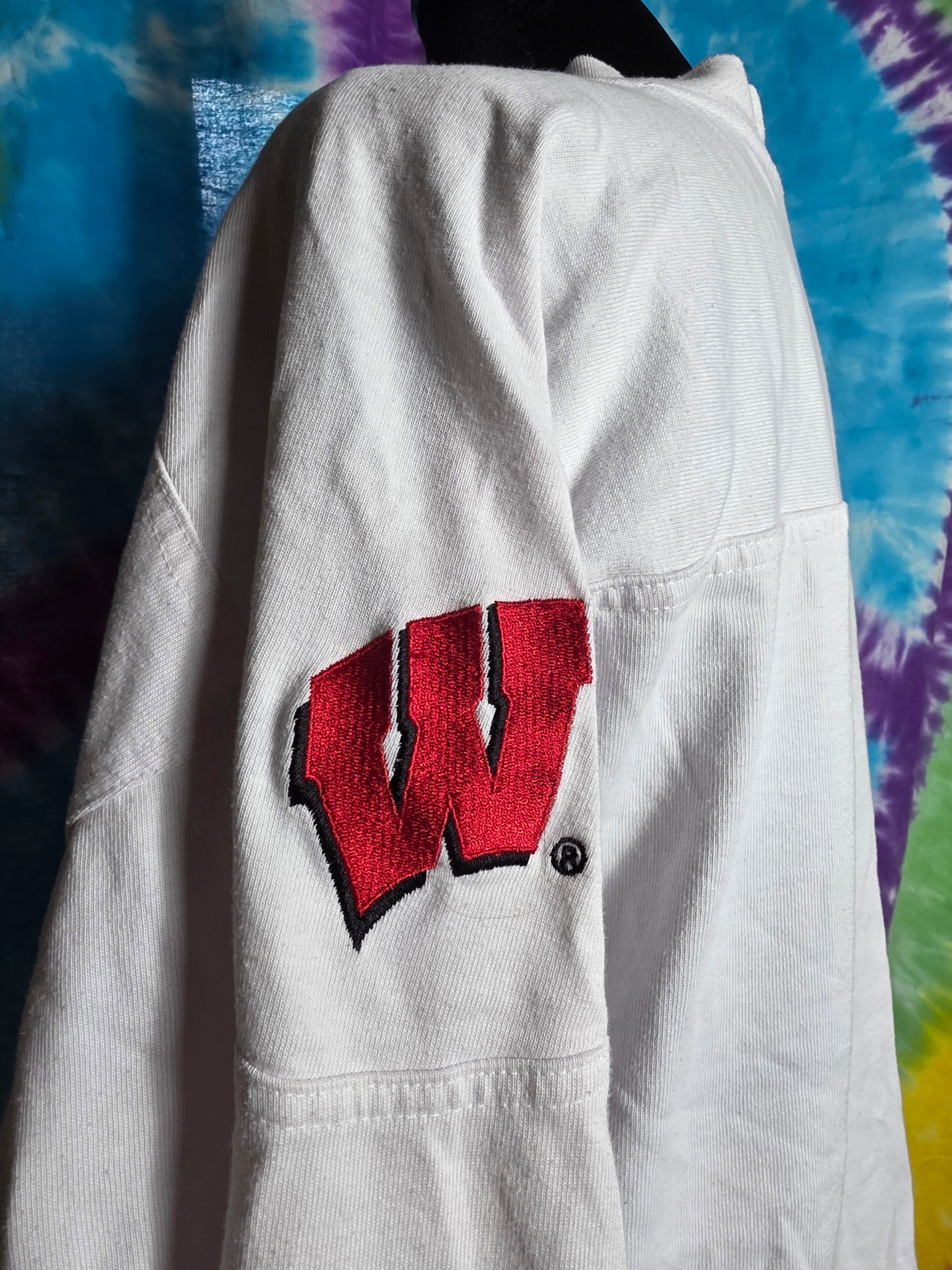 Vintage Lee Sport Wisconsin Badgers Long Sleeve Shirt XXL