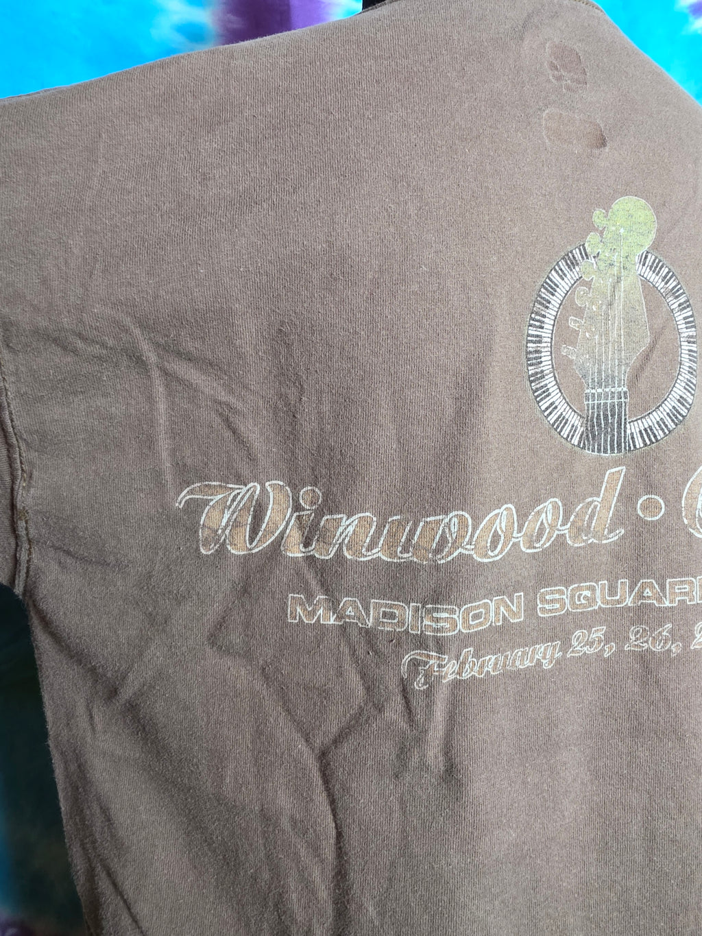 Winwood Clapton 2008 Madison Square Garden Shirt M