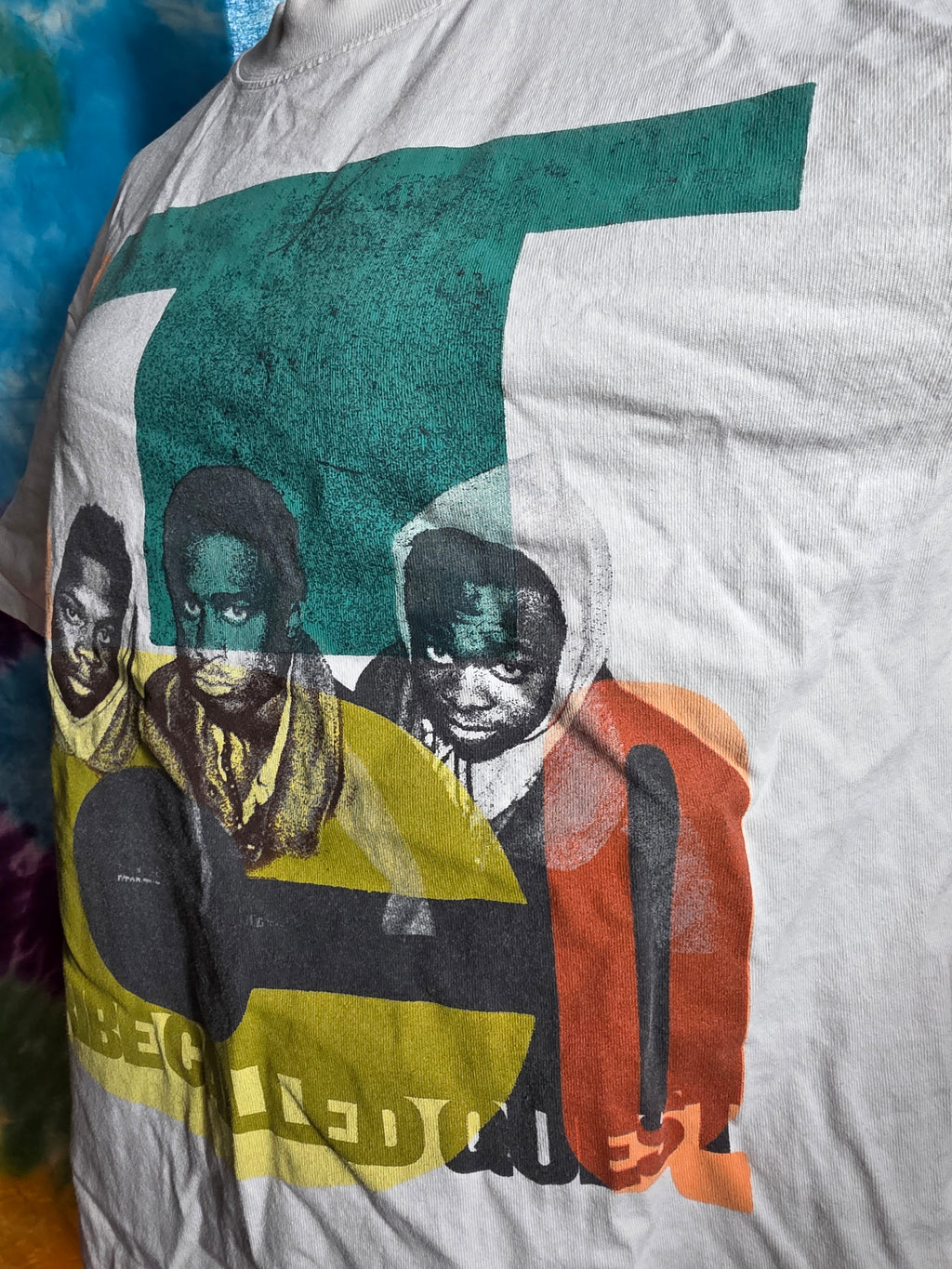 A Tribe Called Quest ATCQ Graphic T-Shirt White Sz Small
