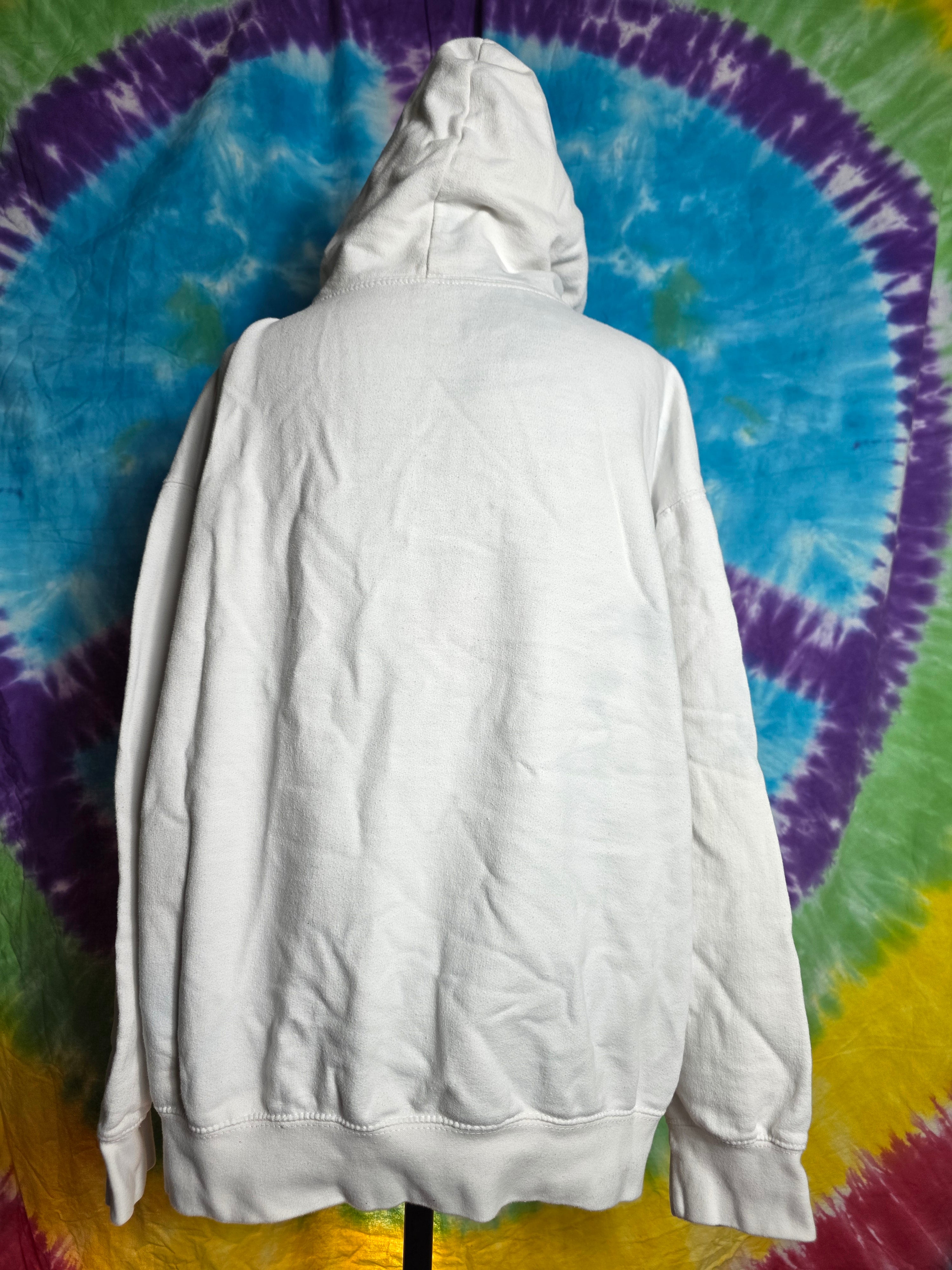 Bart Simpson All Eyes On Me Hoodie Large Tupac Detroit Red Wings